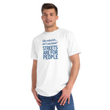 Silly Motorists (blue text) Organic Unisex Classic T-Shirt