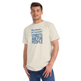 Silly Motorists (blue text) Organic Unisex Classic T-Shirt